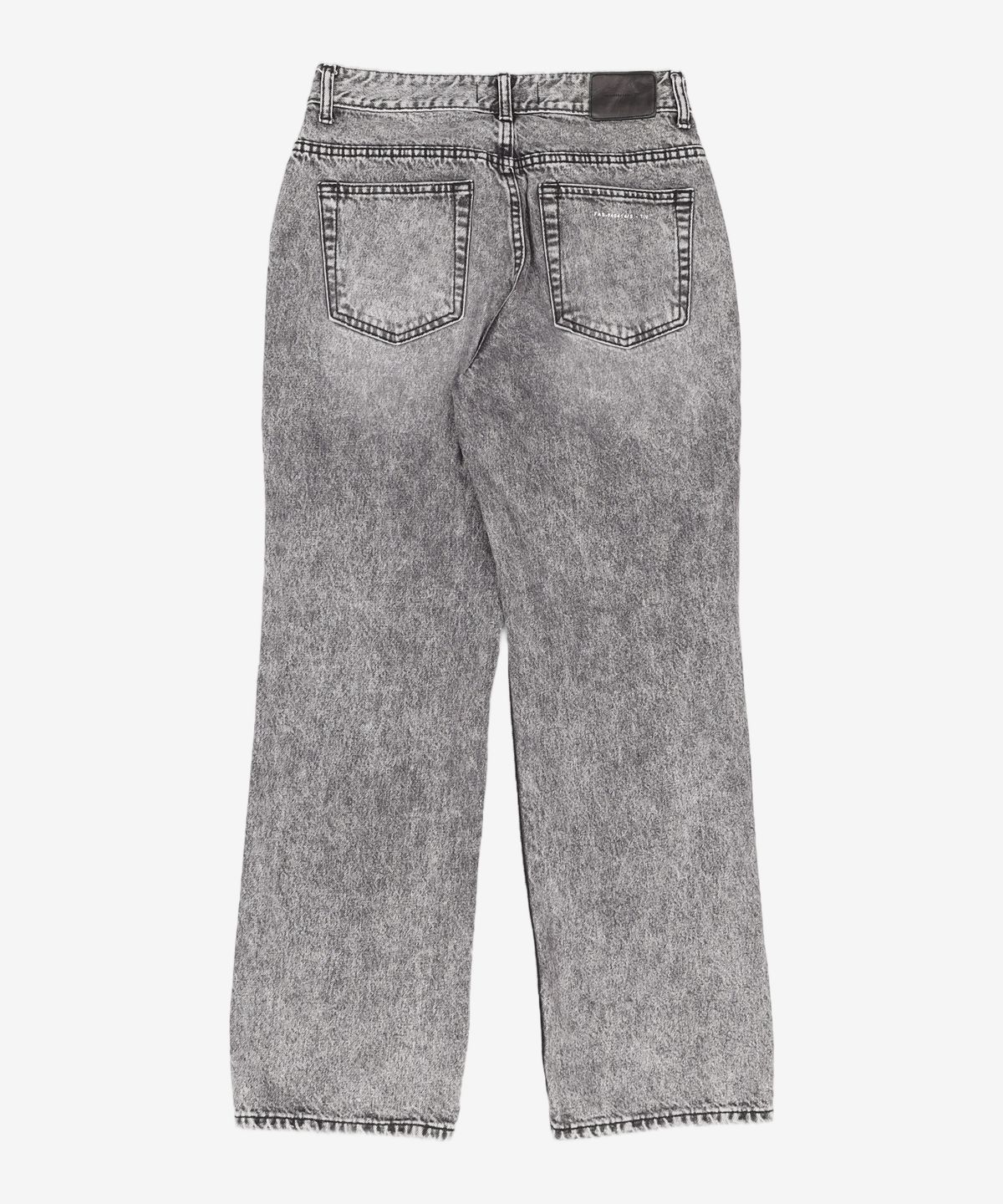 페이탈리즘(FATALISM) #0268 BLACK STONE WASHED WIDE FIT 44