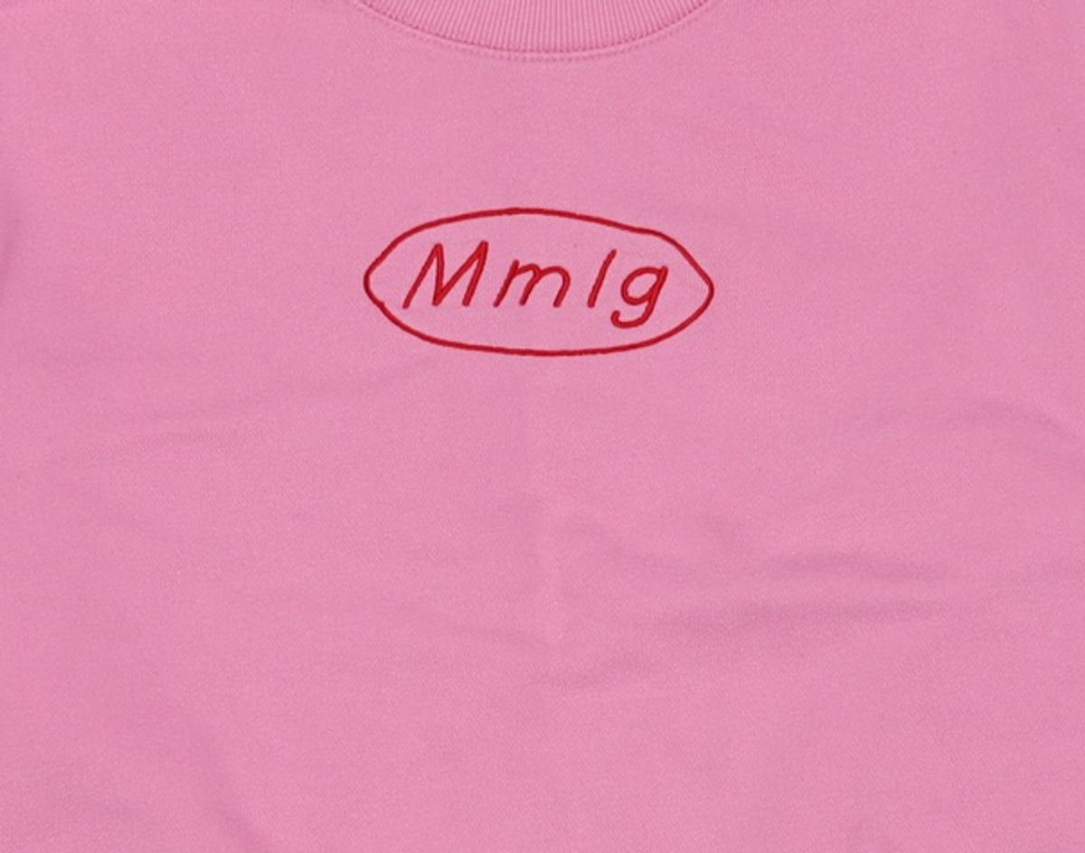 엠엠엘지(MMLG) [Mmlg] DOODLE MG SWEAT (MARKER PINK) S
