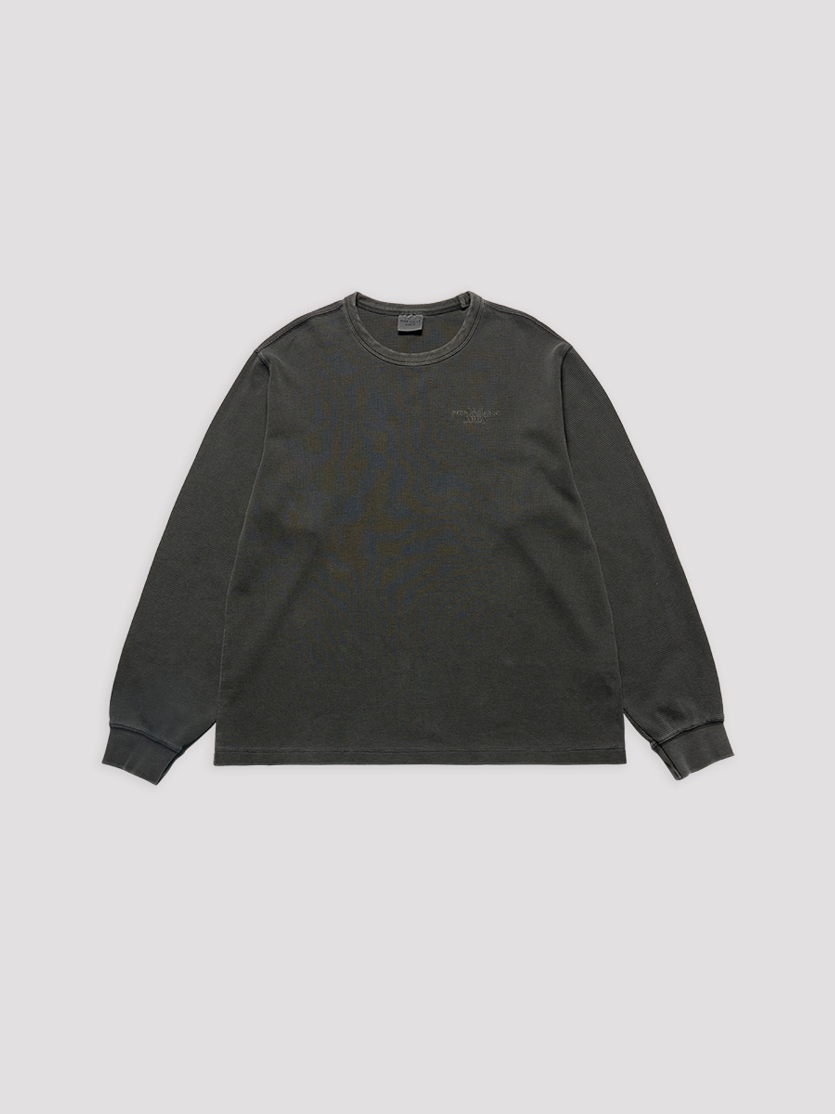 아크메드라비(ACME DE LA VIE) WAFFLE WASHING LONG SLEEVE T-SHIRT