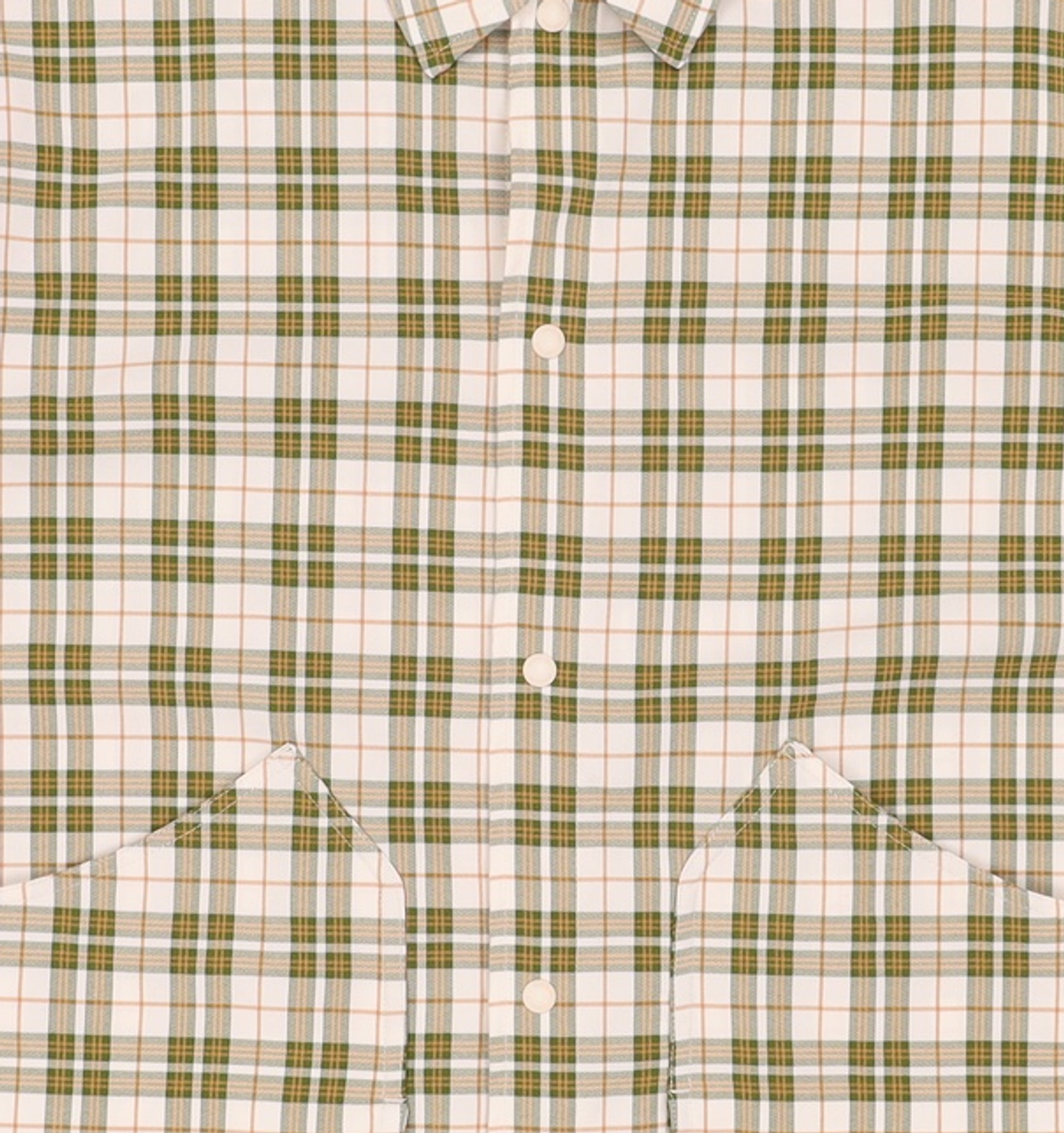 모노플로우(MONOFLOW) 더블포켓 체크 셔츠 DOUBLE POCKET CHECK SHIRTS L