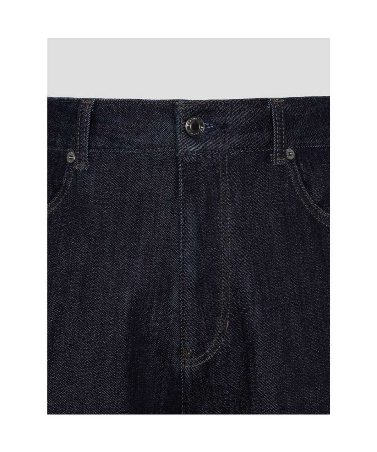 빈폴 멘(BEANPOLE MEN) [Essential] 루즈 테이퍼드 데님 팬츠  네이비