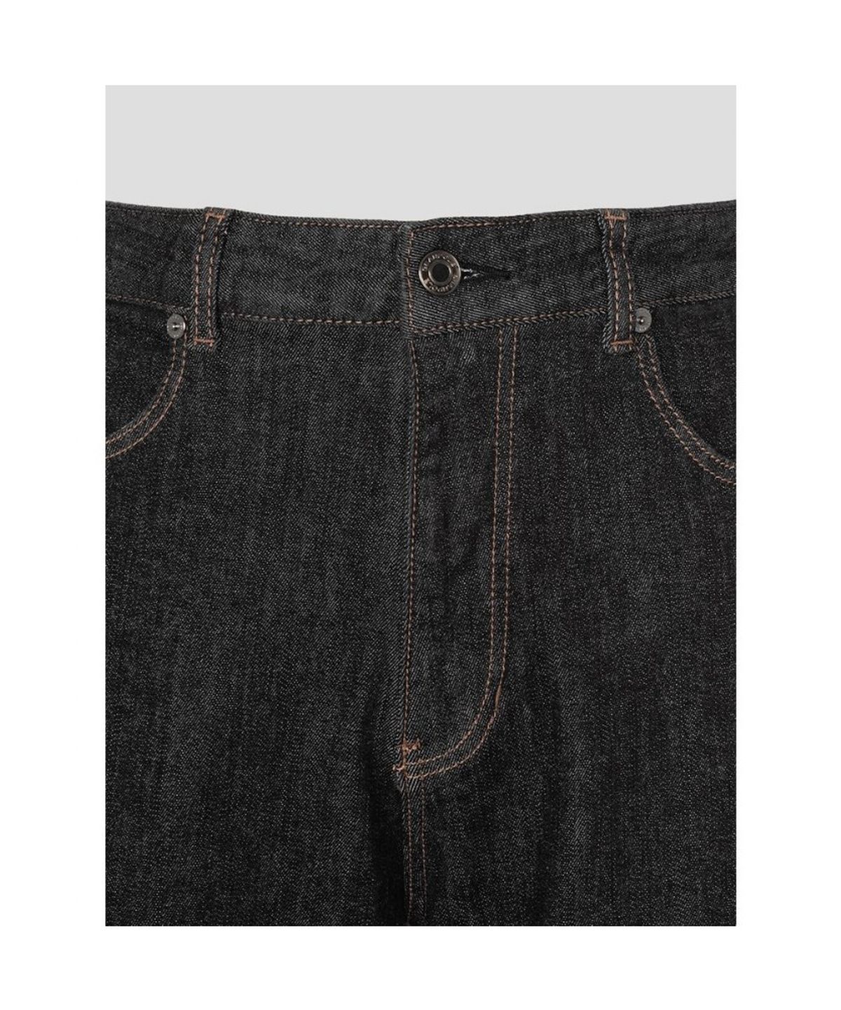 빈폴 멘(BEANPOLE MEN) [Essential] 루즈 테이퍼드 데님 팬츠  블랙