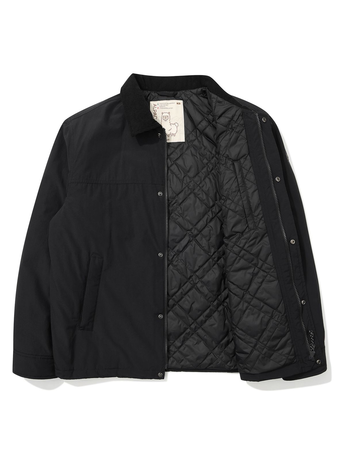 케이투(K2) AL-PACA PARKA 자켓_Black