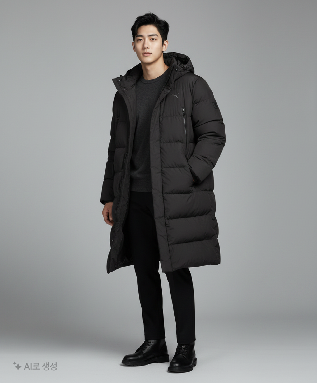 푸마(PUMA) 롱 패딩/롱 헤비 아우터 XXL