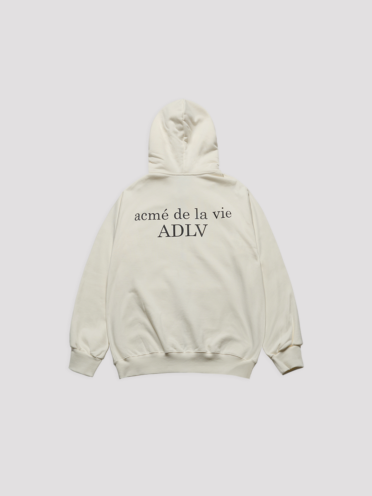 아크메드라비(ACME DE LA VIE) BASIC LOGO STANDARD HOODIE ZIP UP