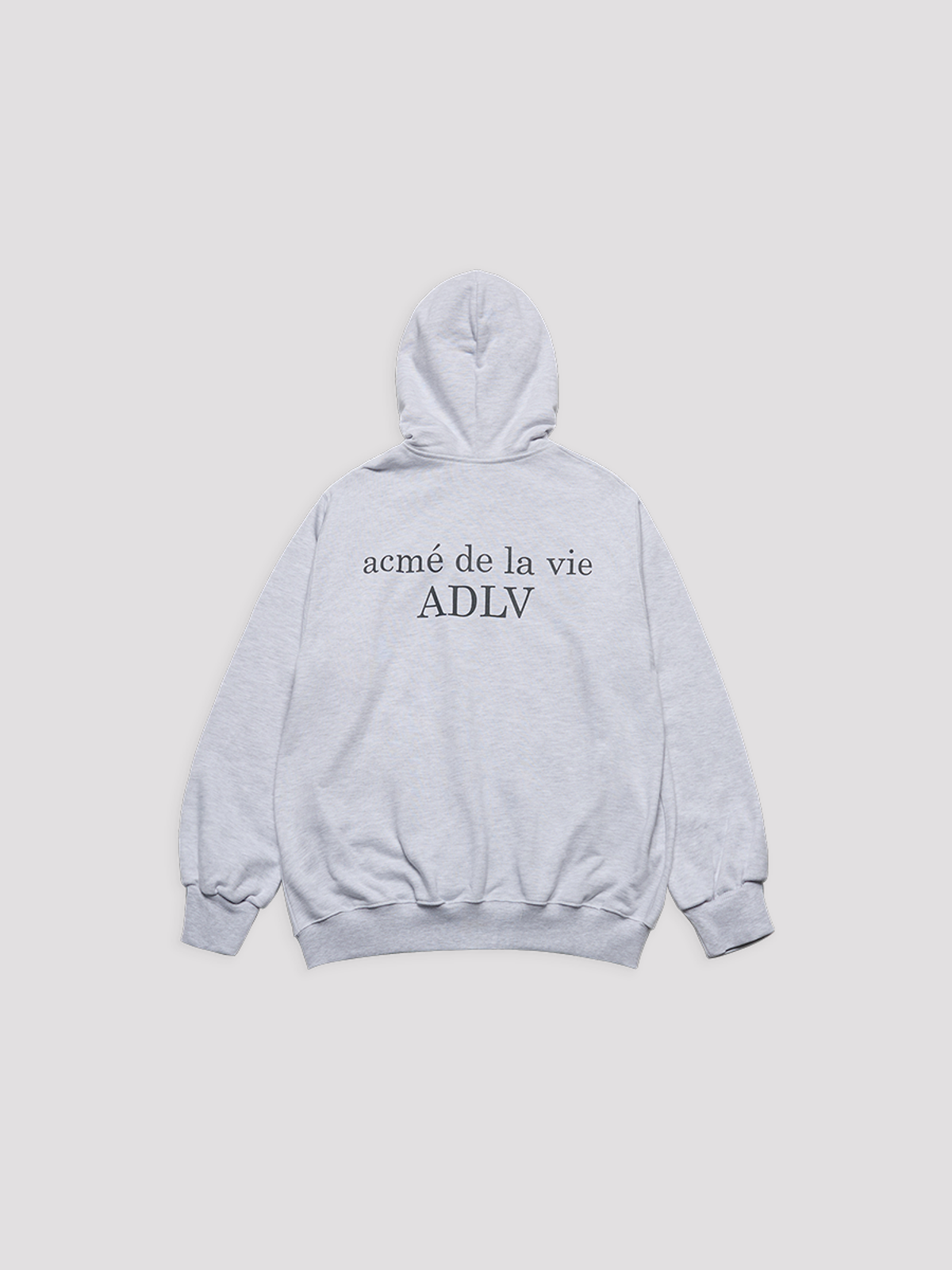 아크메드라비(ACME DE LA VIE) BASIC LOGO STANDARD HOODIE ZIP UP