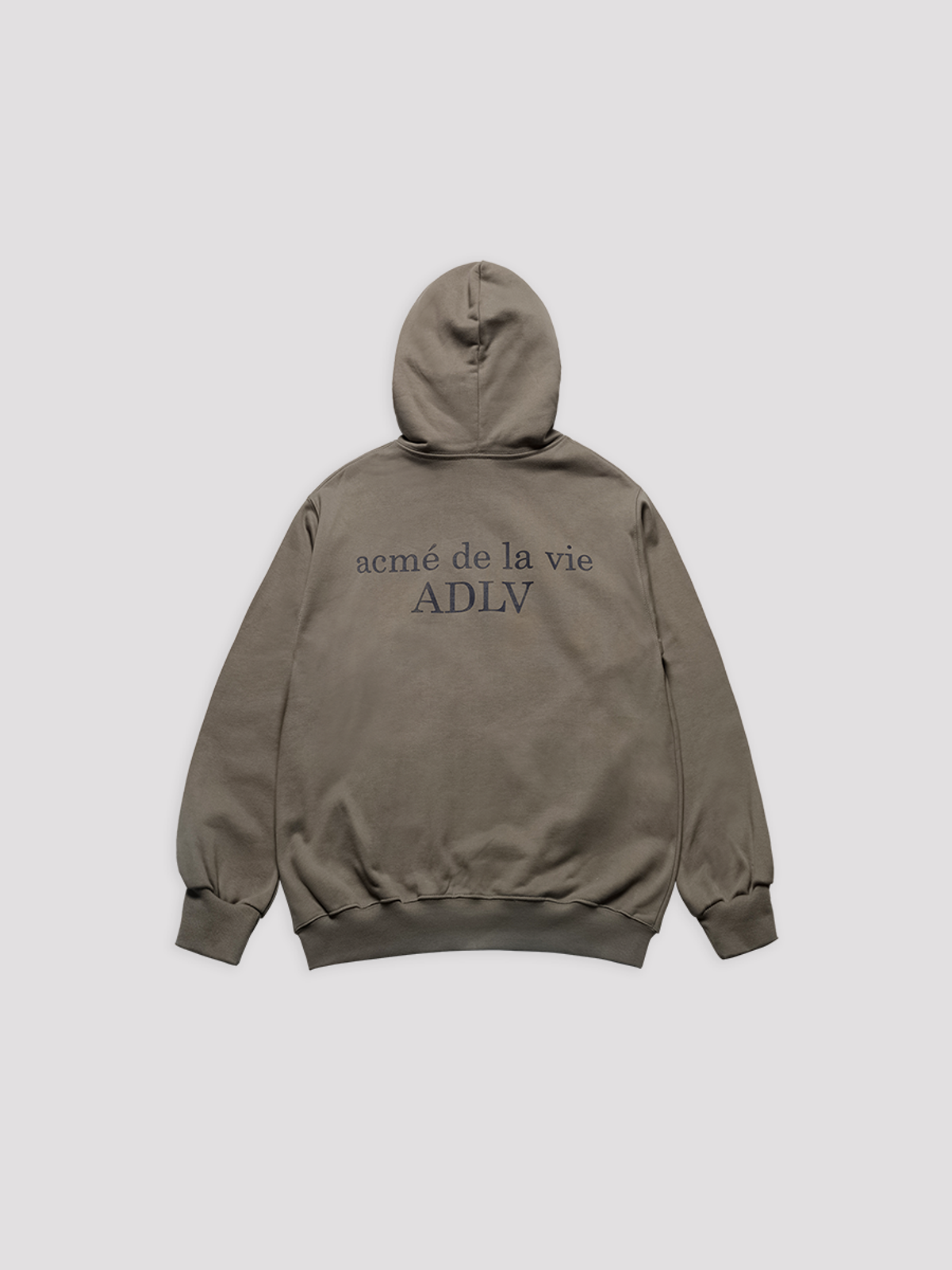 아크메드라비(ACME DE LA VIE) BASIC LOGO STANDARD HOODIE ZIP UP