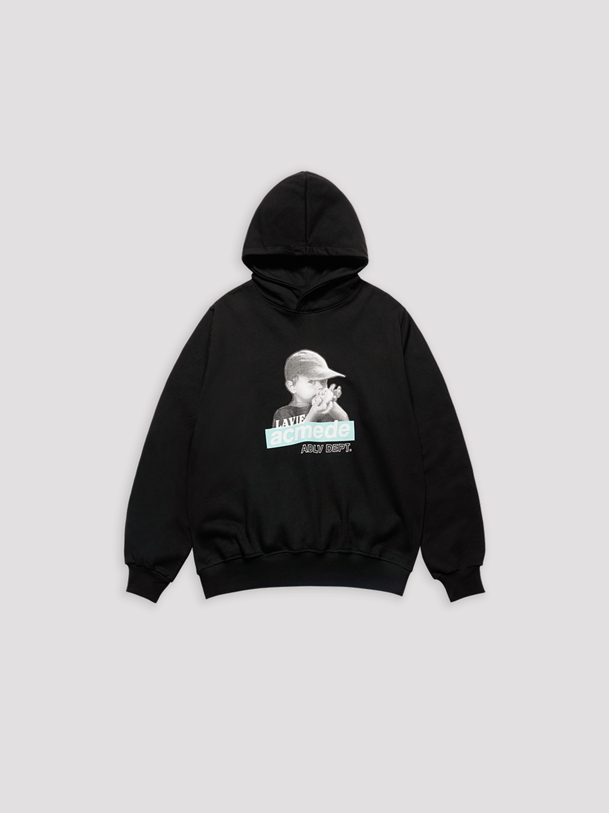 아크메드라비(ACME DE LA VIE) HALFTONE BOX CAP BOY HOODIE