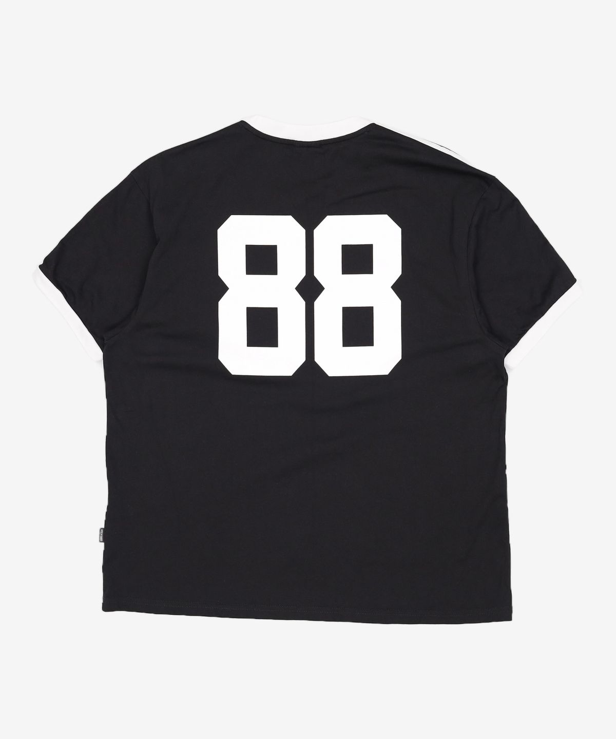 오픈야드(오와이)(OPENYARD(OY)) ATHLETIC 88 RINGER TEE - BLACK L