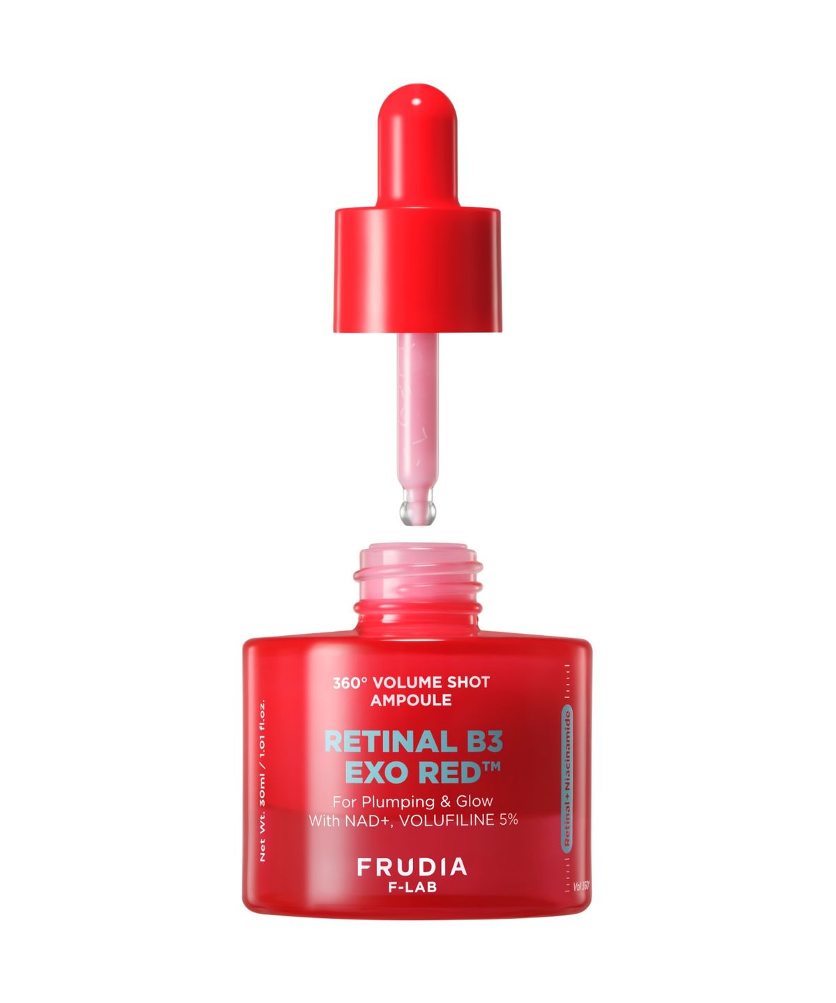 후르디아(FRUDIA) 후르디아 레티날 비3 엑소레드 360도 볼륨 샷 앰플 30ml