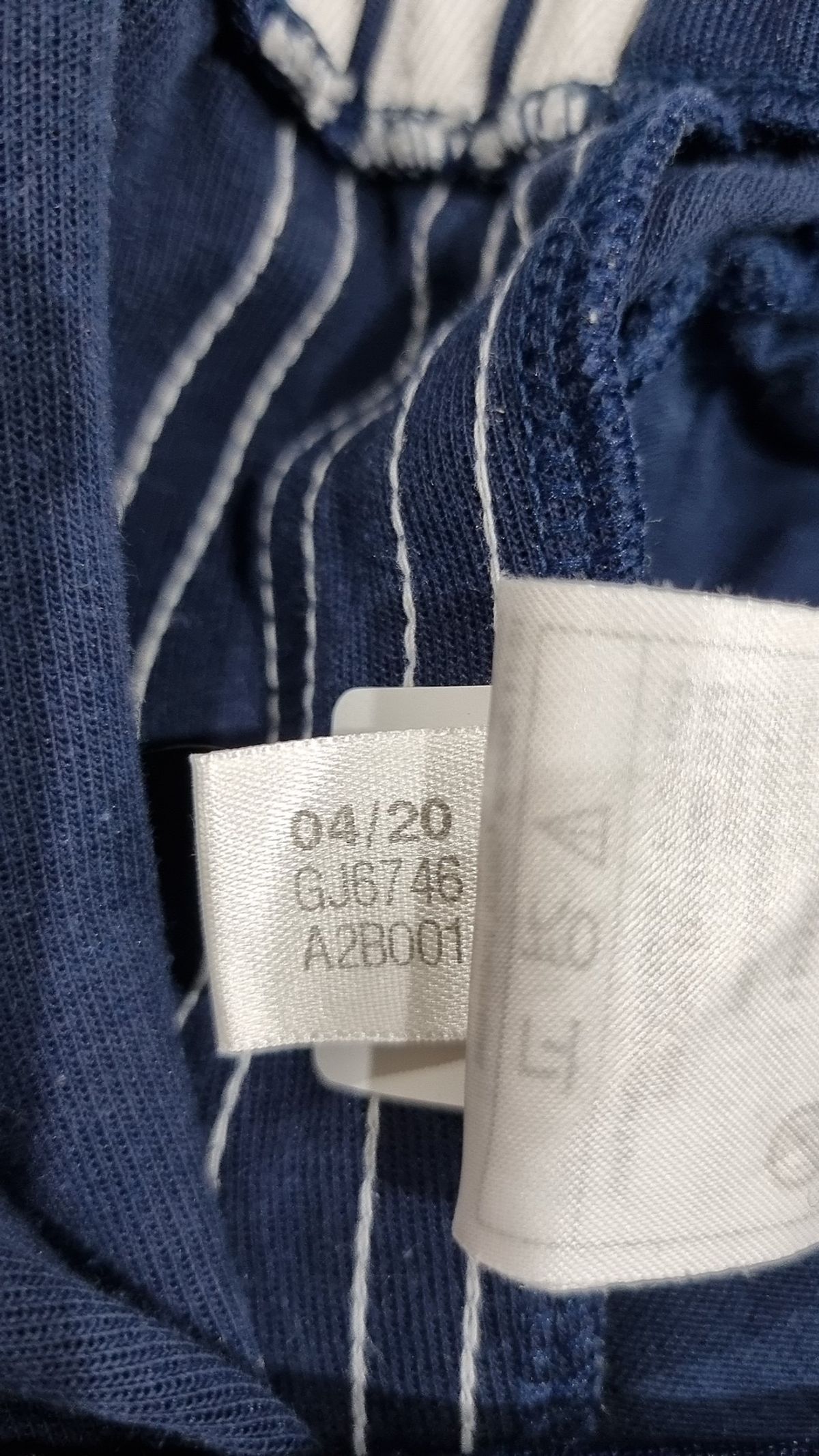 아디다스(ADIDAS) 모던 유로파 트랙팬츠 - 네이비:화이트 / GJ6746 175/84A