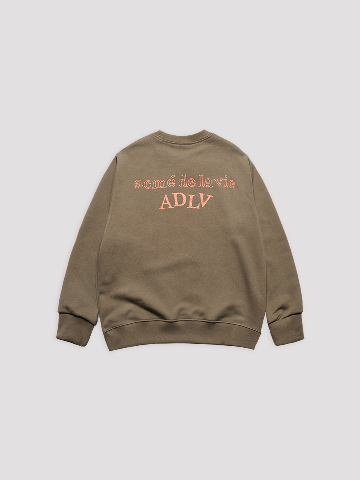 아크메드라비(ACME DE LA VIE) SHAKE BASIC LOGO SWEATSHIRT