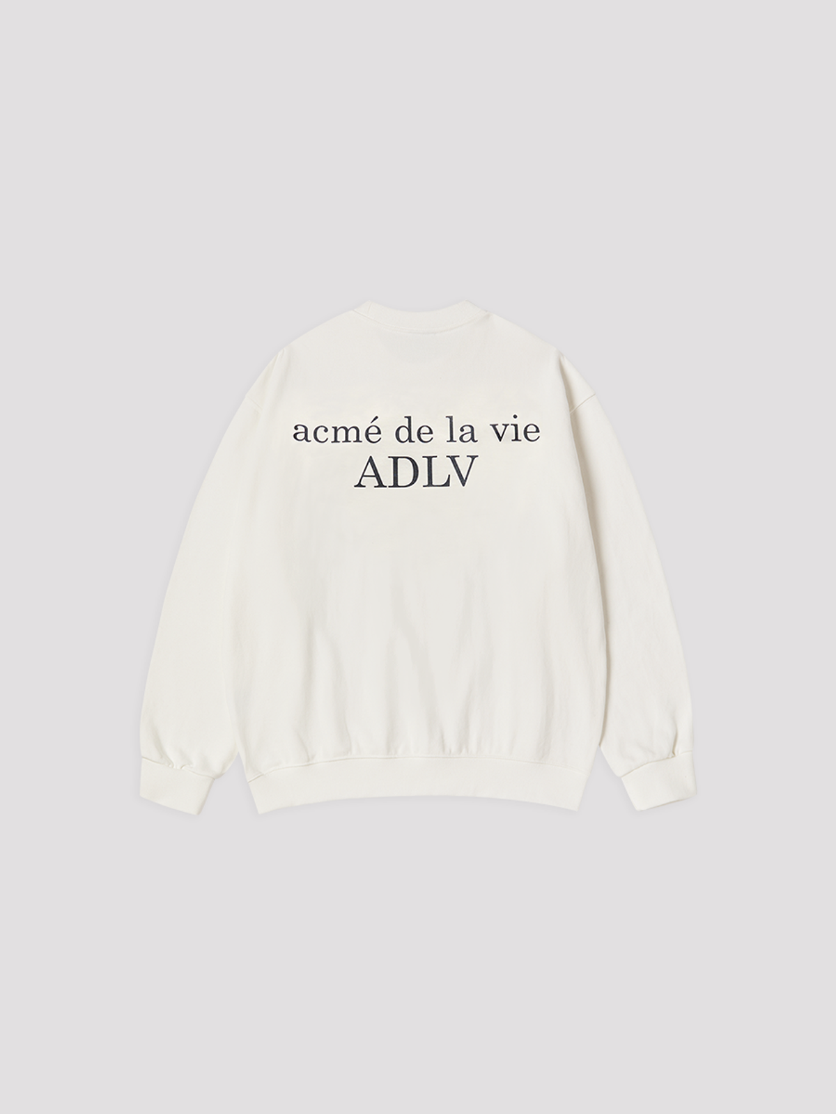 아크메드라비(ACME DE LA VIE) BASIC LOGO STANDARD SWEATSHIRT