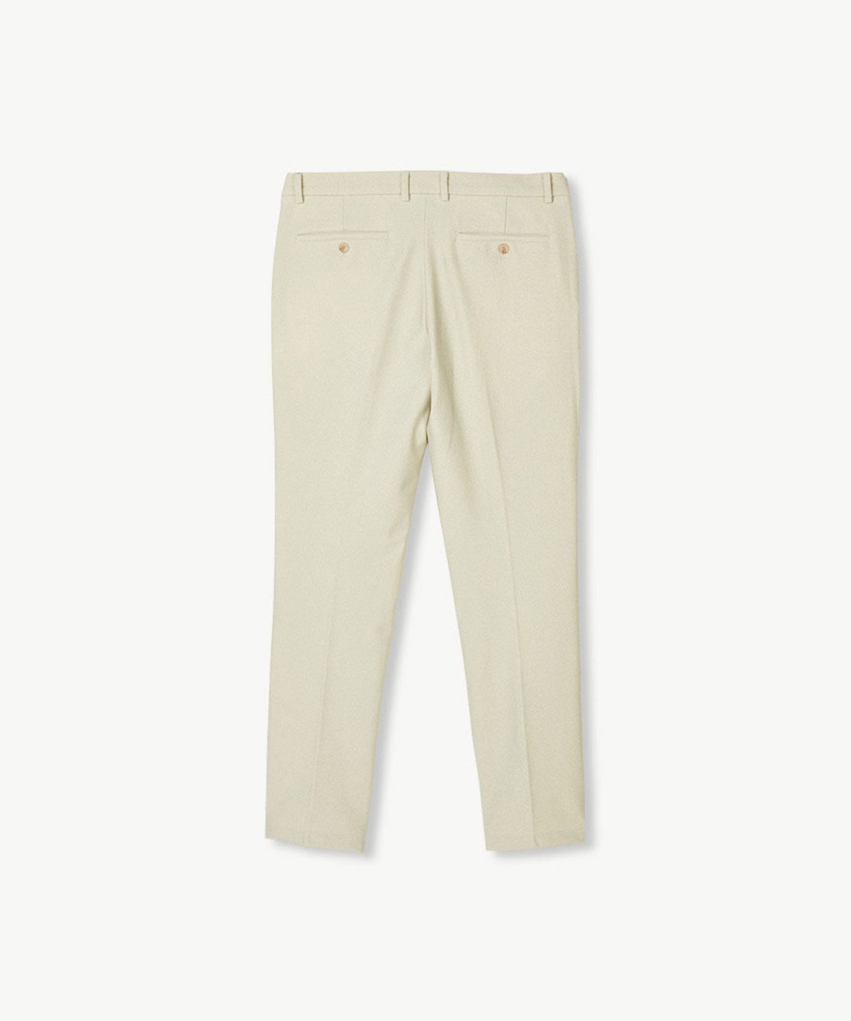에스티코(STCO) DIEMS [일본원단] Athleisure Jersey 슬랙스 아이보리 (테이퍼드)_DGPUD03CHI
