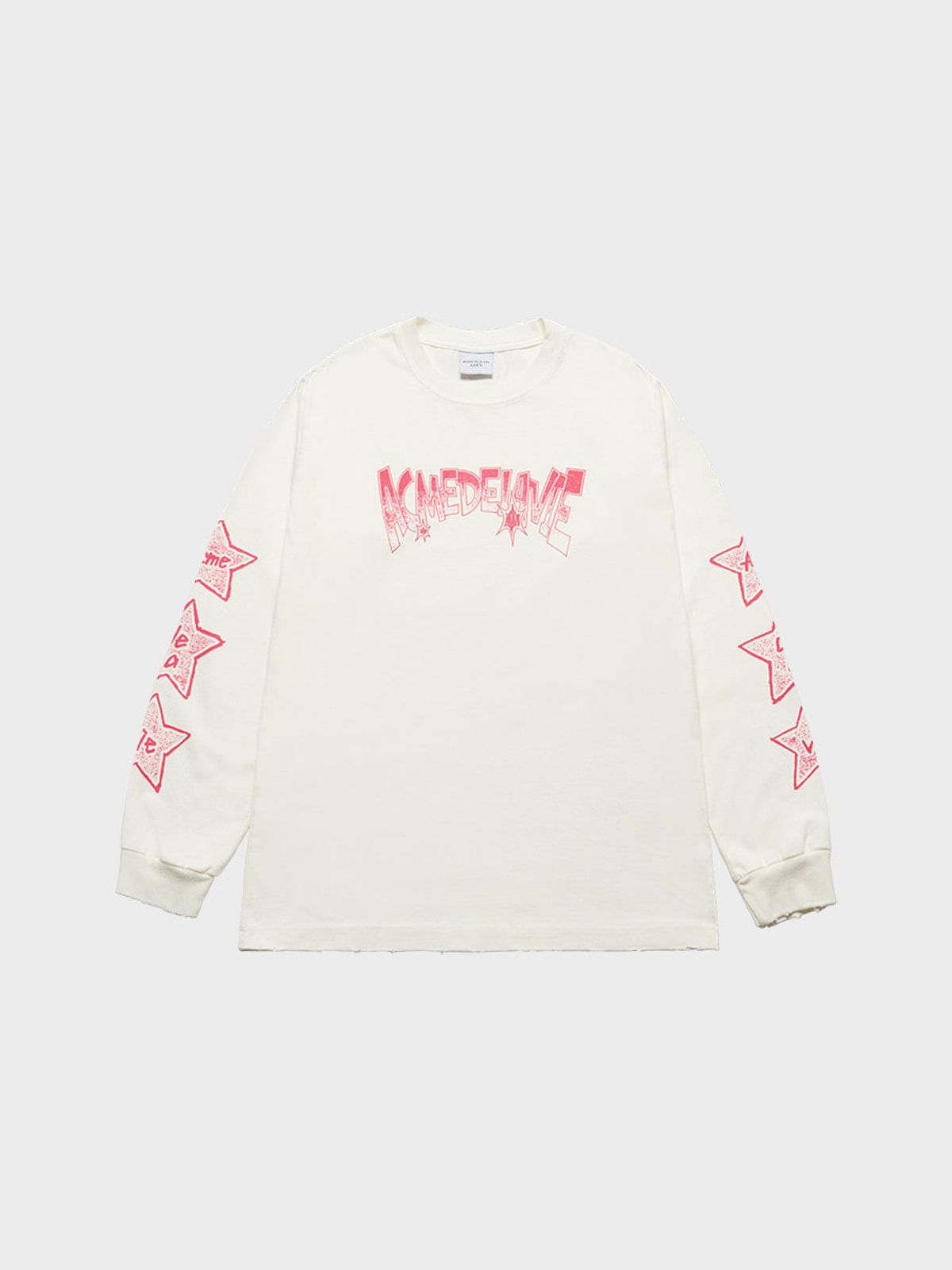 아크메드라비(ACME DE LA VIE) STAR BEAR LONG SLEEVE T-SHIRT