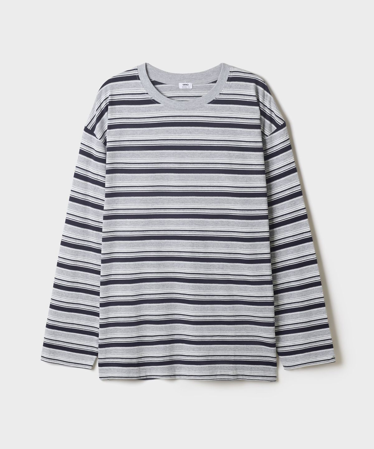 스파오(SPAO) [내추럴코튼] 멀티 스트라이프 긴팔티_SPLSG49C02