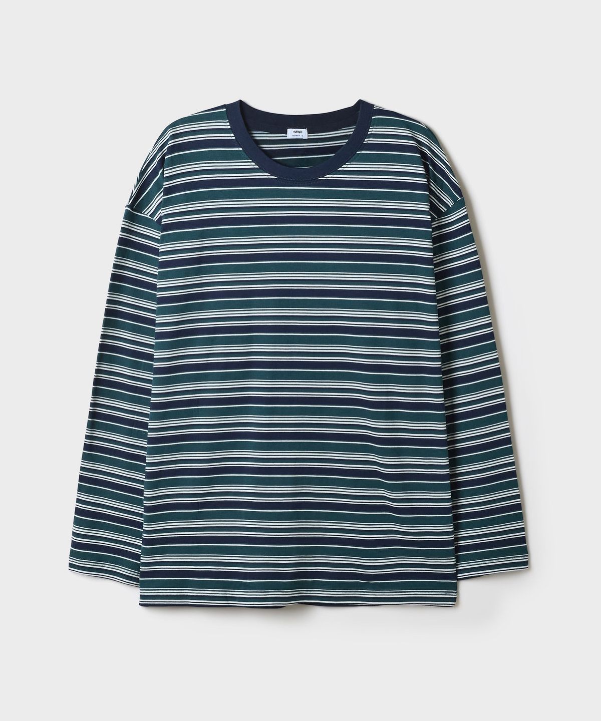 스파오(SPAO) [내추럴코튼] 멀티 스트라이프 긴팔티_SPLSG49C02