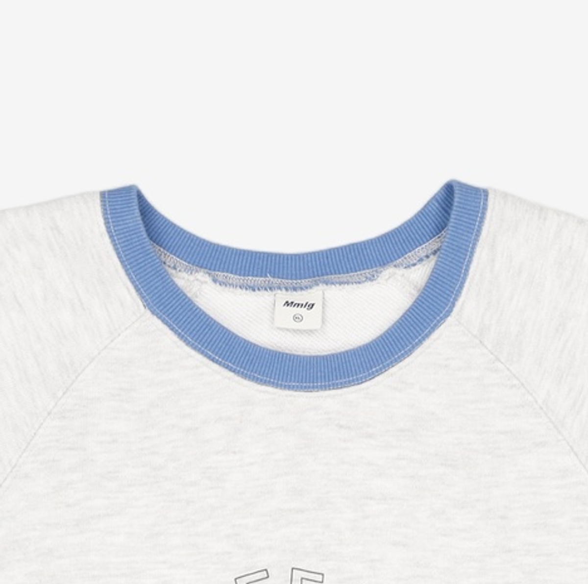 엠엠엘지(MMLG) [Mmlg] DAY HF SWEAT (ASH GREY / DUST BLUE) XL