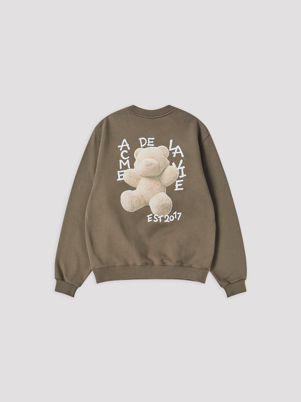 아크메드라비(ACME DE LA VIE) WOMAN FUZZY AC BEAR SWEATSHIRT