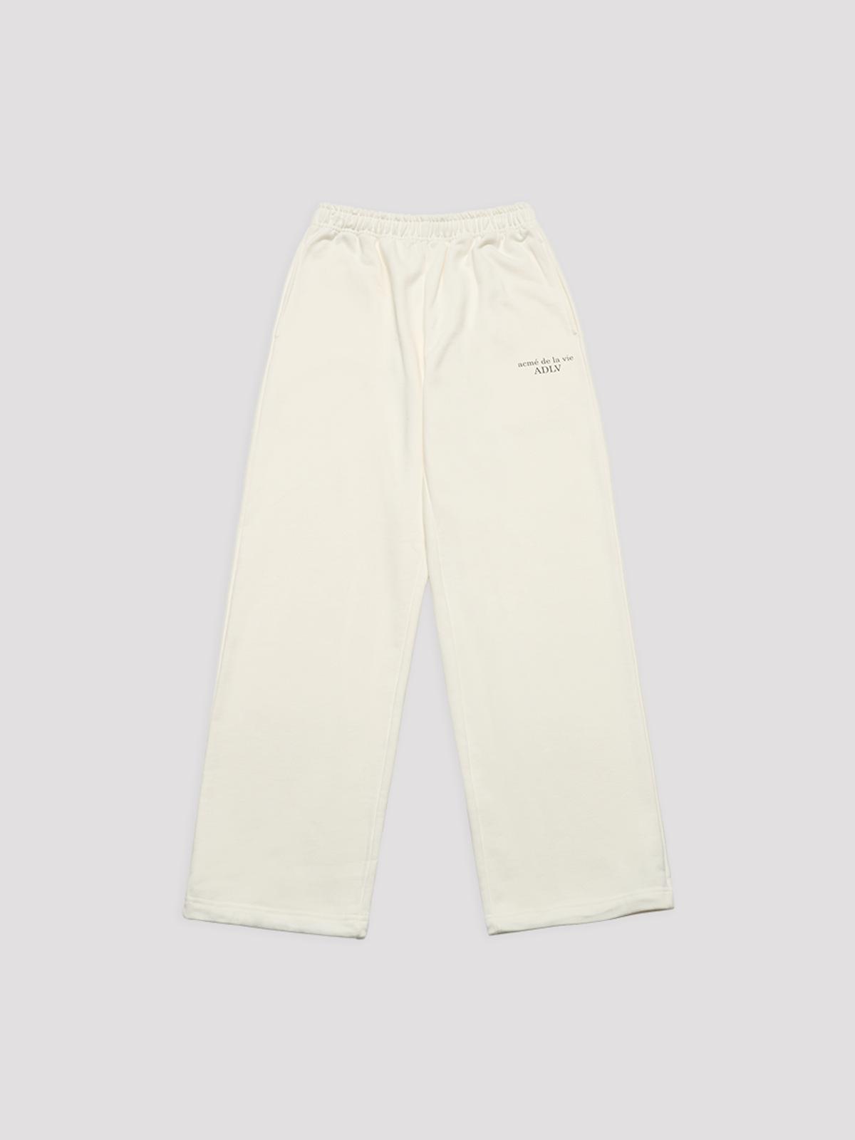 아크메드라비(ACME DE LA VIE) BASIC LOGO STANDARD PANTS