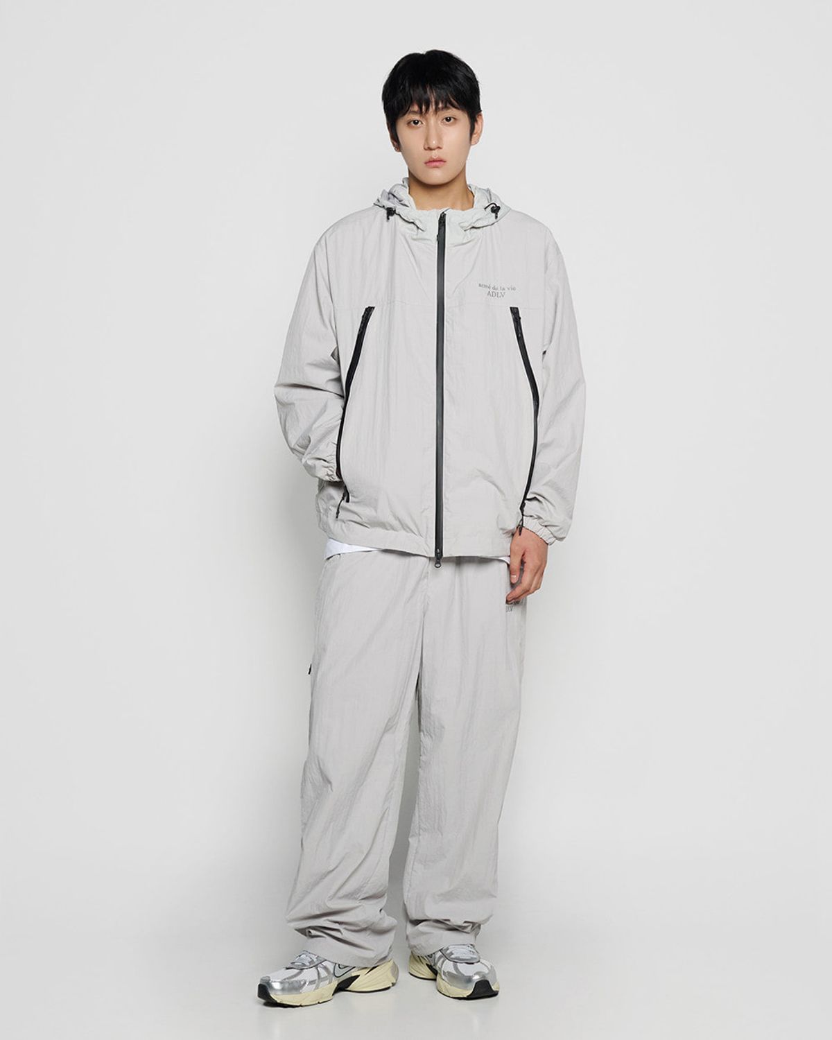 아크메드라비(ACME DE LA VIE) NYLON SET UP PANTS