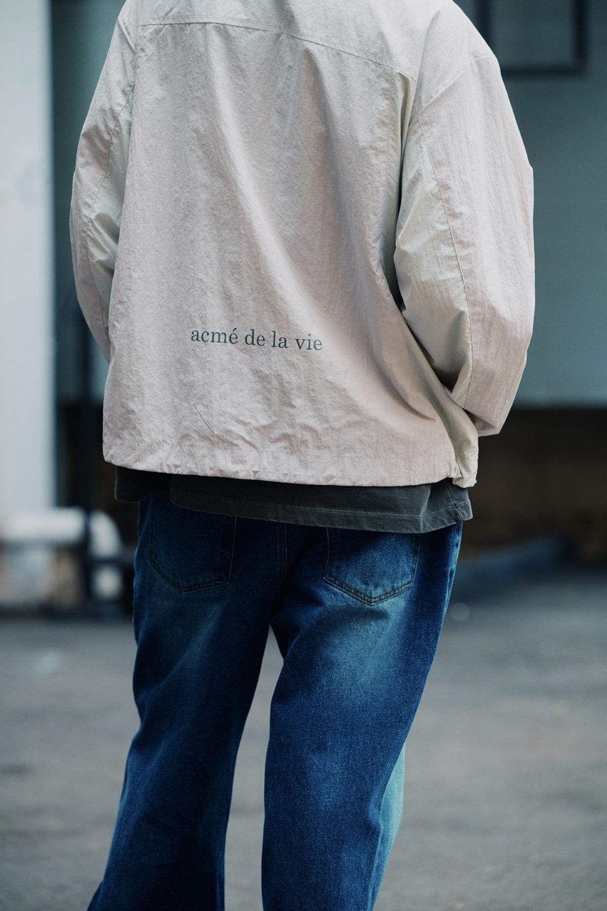 아크메드라비(ACME DE LA VIE) NYLON SET UP WINDBREAKER JACKET