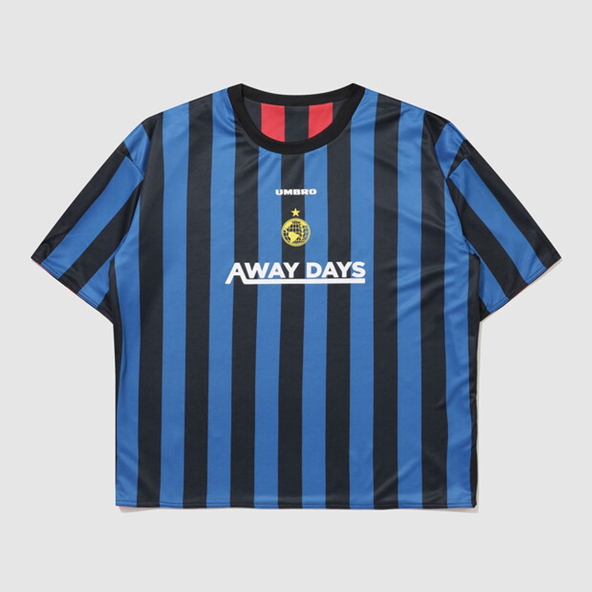 엄브로(UMBRO) NQ 리버시블 반팔 저지 레드 UR311CRJ82