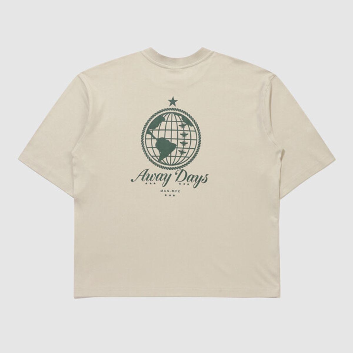 엄브로(UMBRO) NQ AWAY DAYS 그래픽 반팔 티셔츠 베이지 UR311CRS81