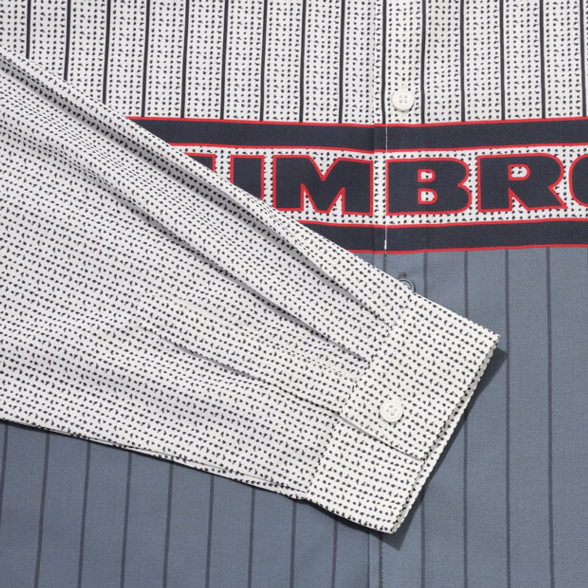엄브로(UMBRO) NQ 프린팅 박시 셔츠 블루 UR311CJK82