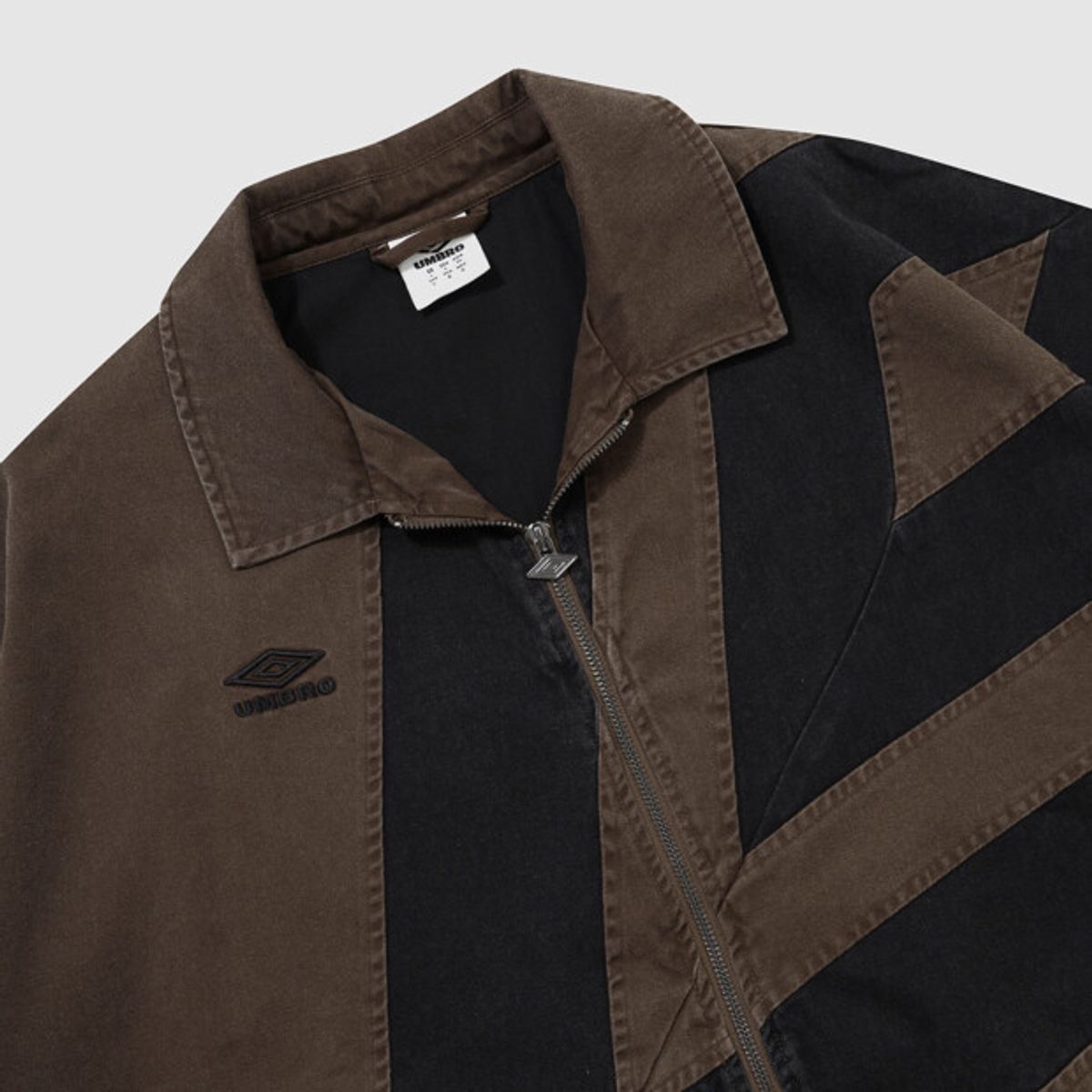 엄브로(UMBRO) NQ 워시드 드릴 자켓 브라운 UR411CJKO1