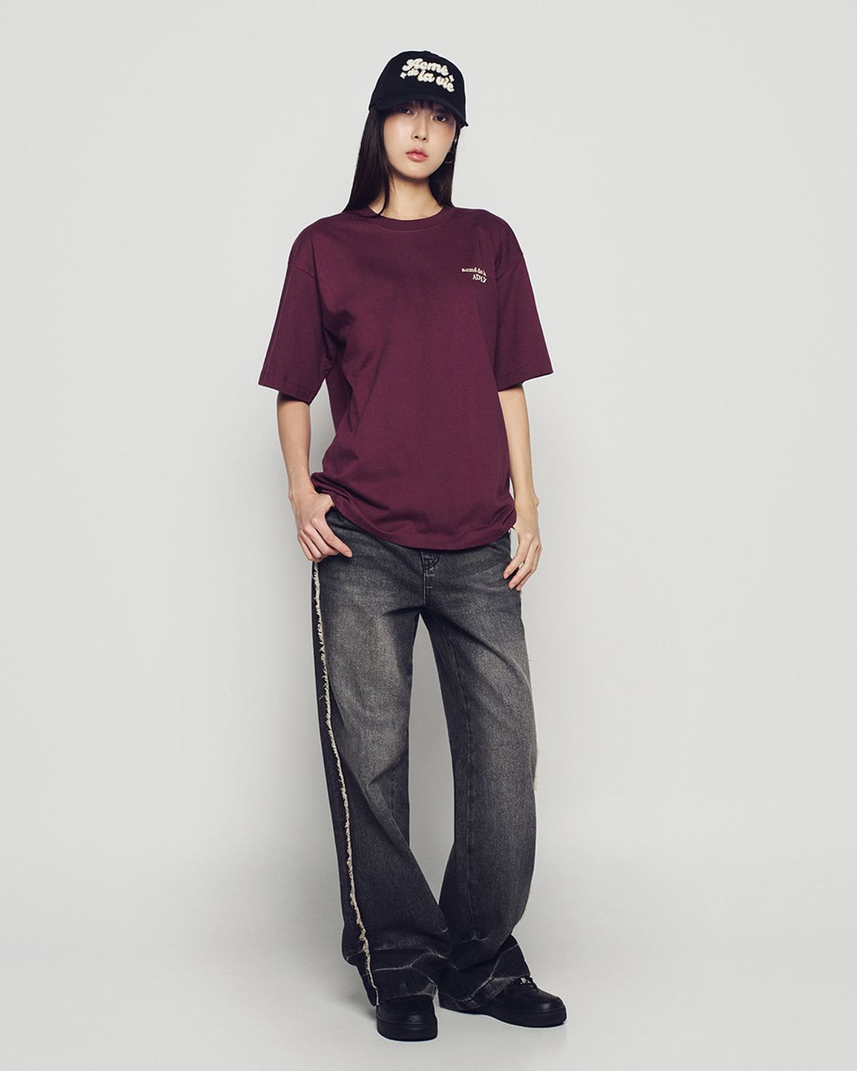 아크메드라비(ACME DE LA VIE) BOUCLE LOGO BALL CAP