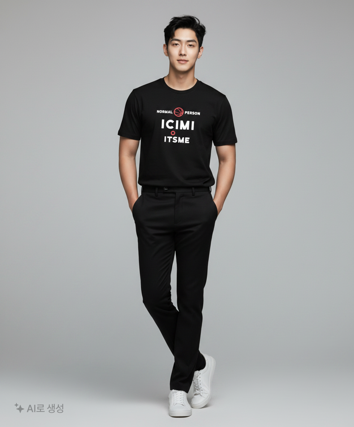 이치미(ICMI) 반소매 티셔츠 L