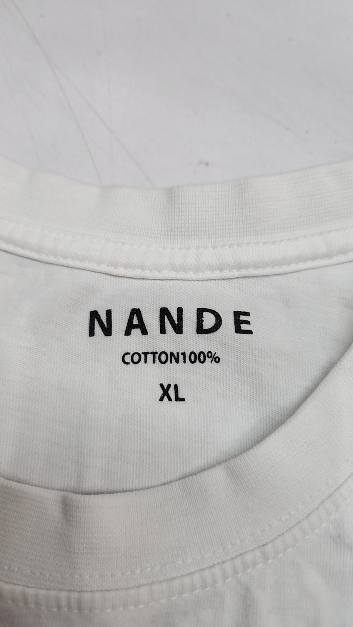 난데(NANDE) 반소매 티셔츠 XL