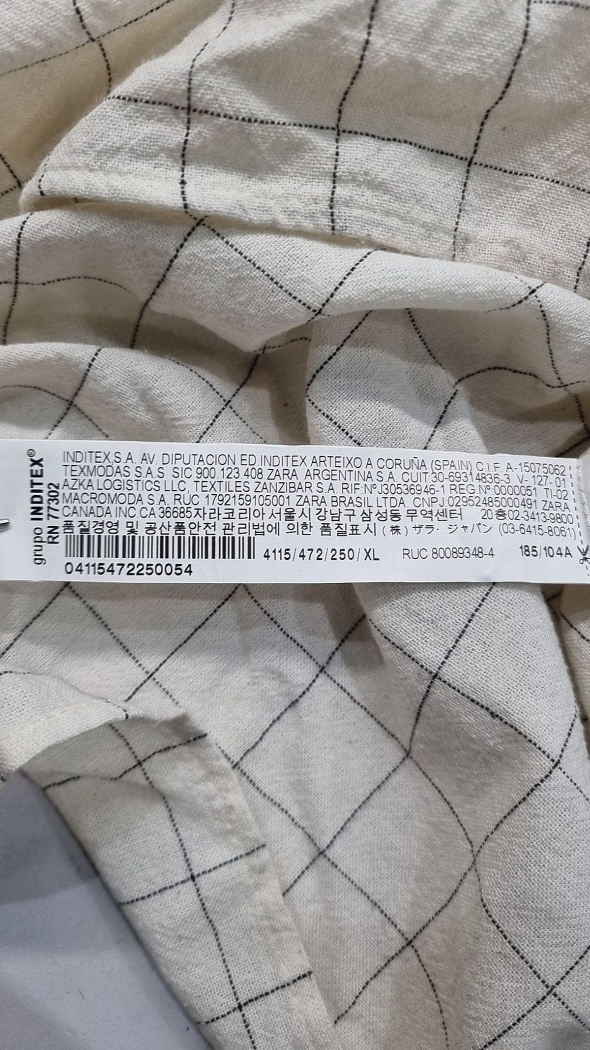 자라(ZARA) 캐주얼 셔츠 XL