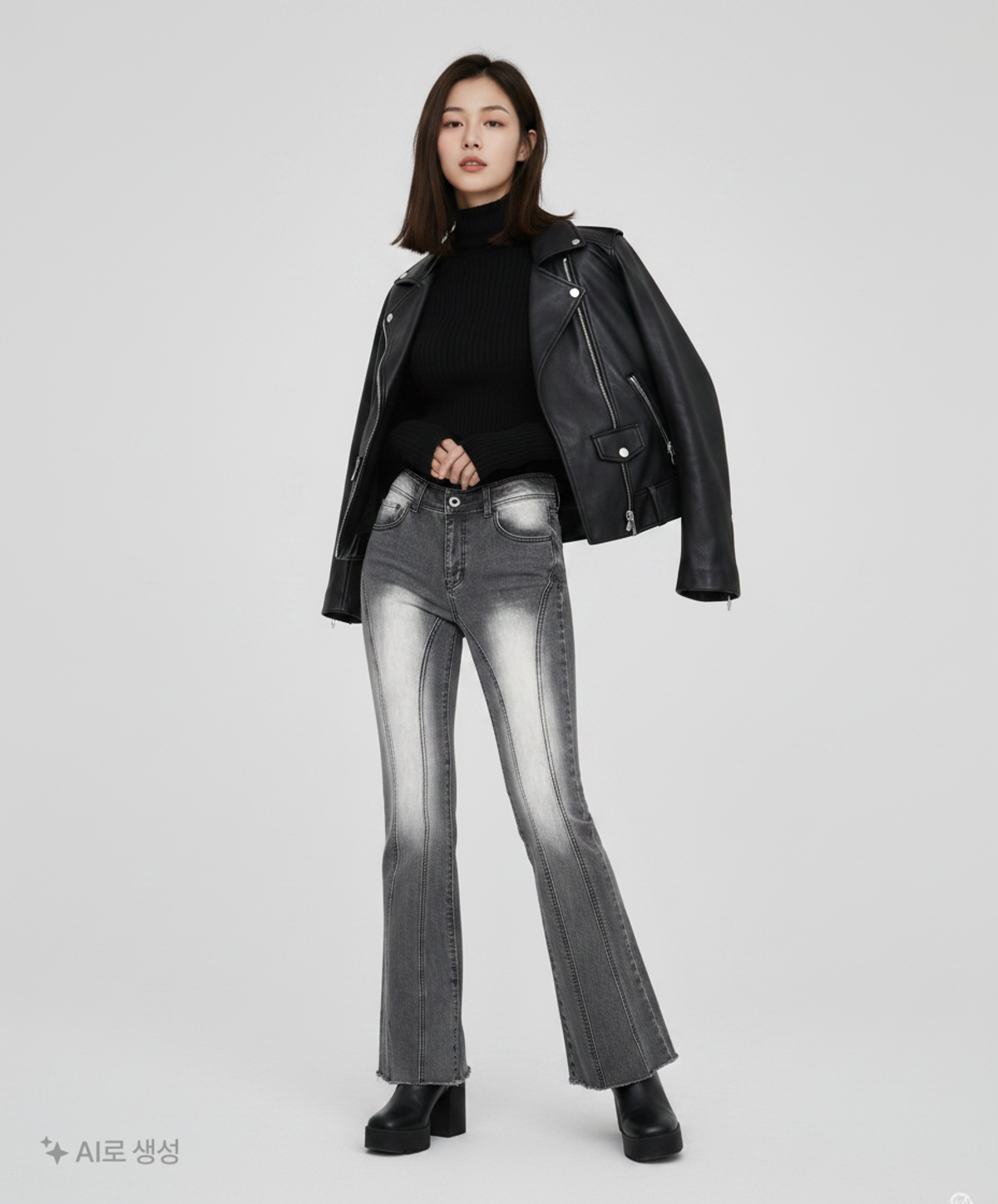 아반(AVAN) 청/데님 팬츠 L