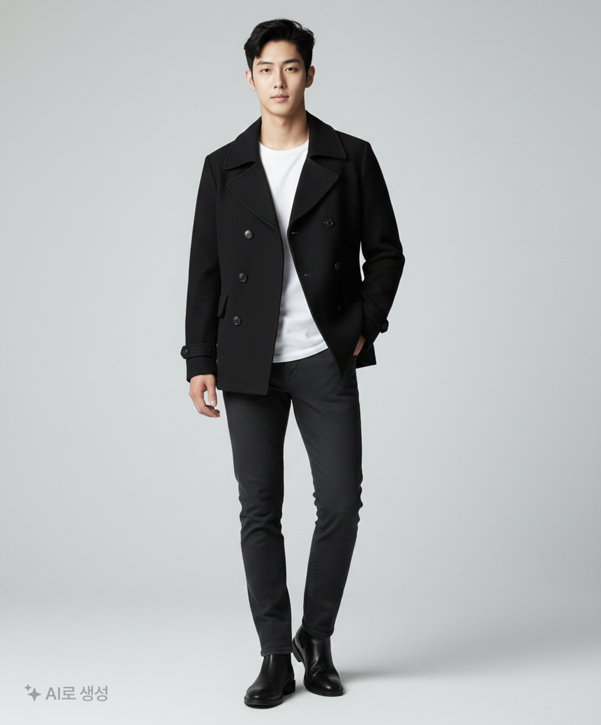 빈폴(BEAN POLE) 겨울 더블 코트 105