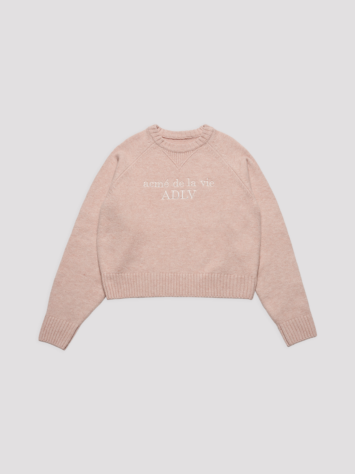 아크메드라비(ACME DE LA VIE) WOMAN BASIC LOGO SEASON2 KNIT