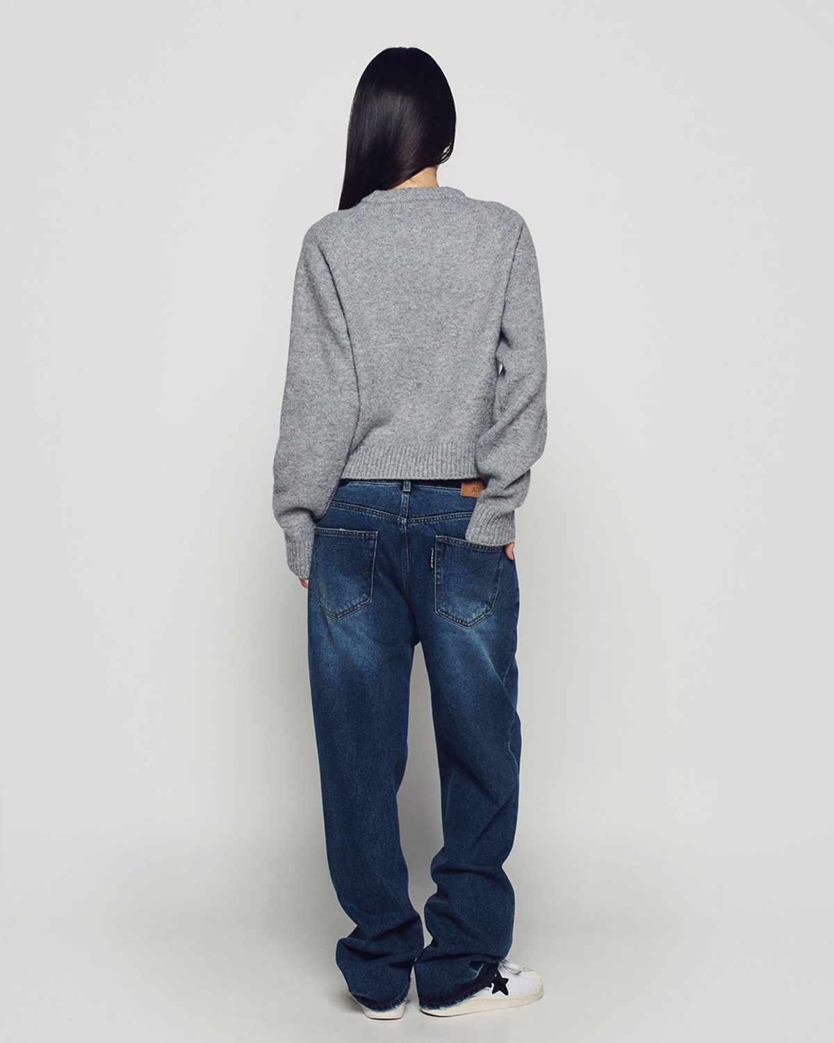 아크메드라비(ACME DE LA VIE) WOMAN BASIC LOGO SEASON2 KNIT