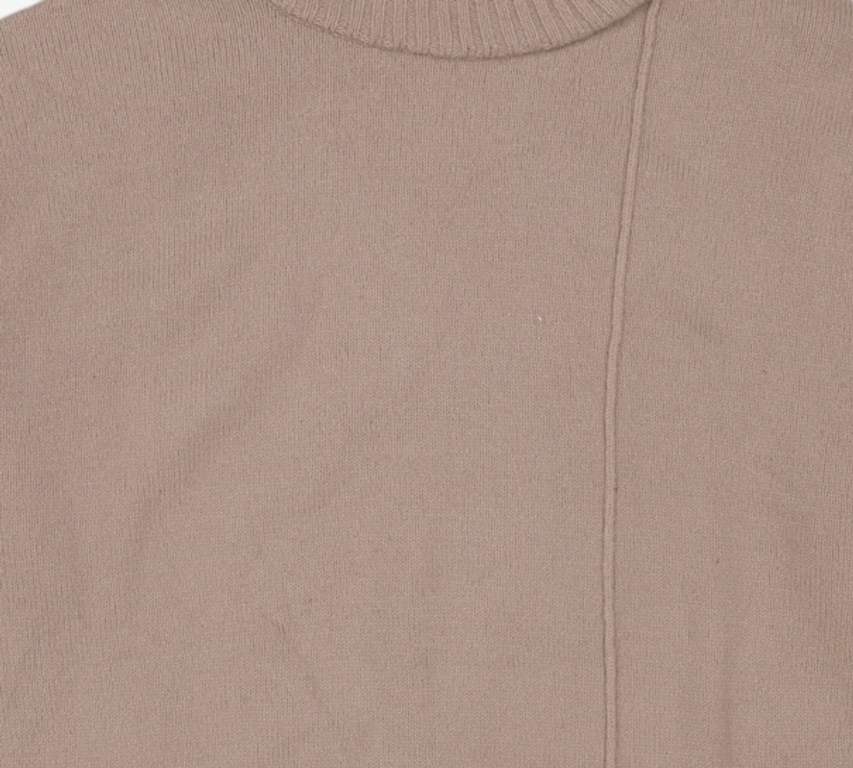 인사일런스(INSILENCE) 슬릿 하이넥 니트 GREY BEIGE M