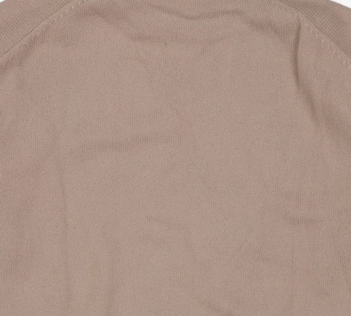 인사일런스(INSILENCE) 슬릿 하이넥 니트 GREY BEIGE M