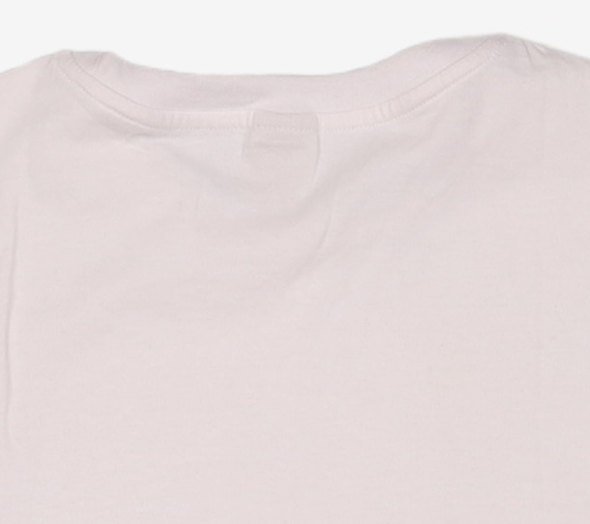 단델(DANDEL) DD asym side rib tee (WHITE) 2