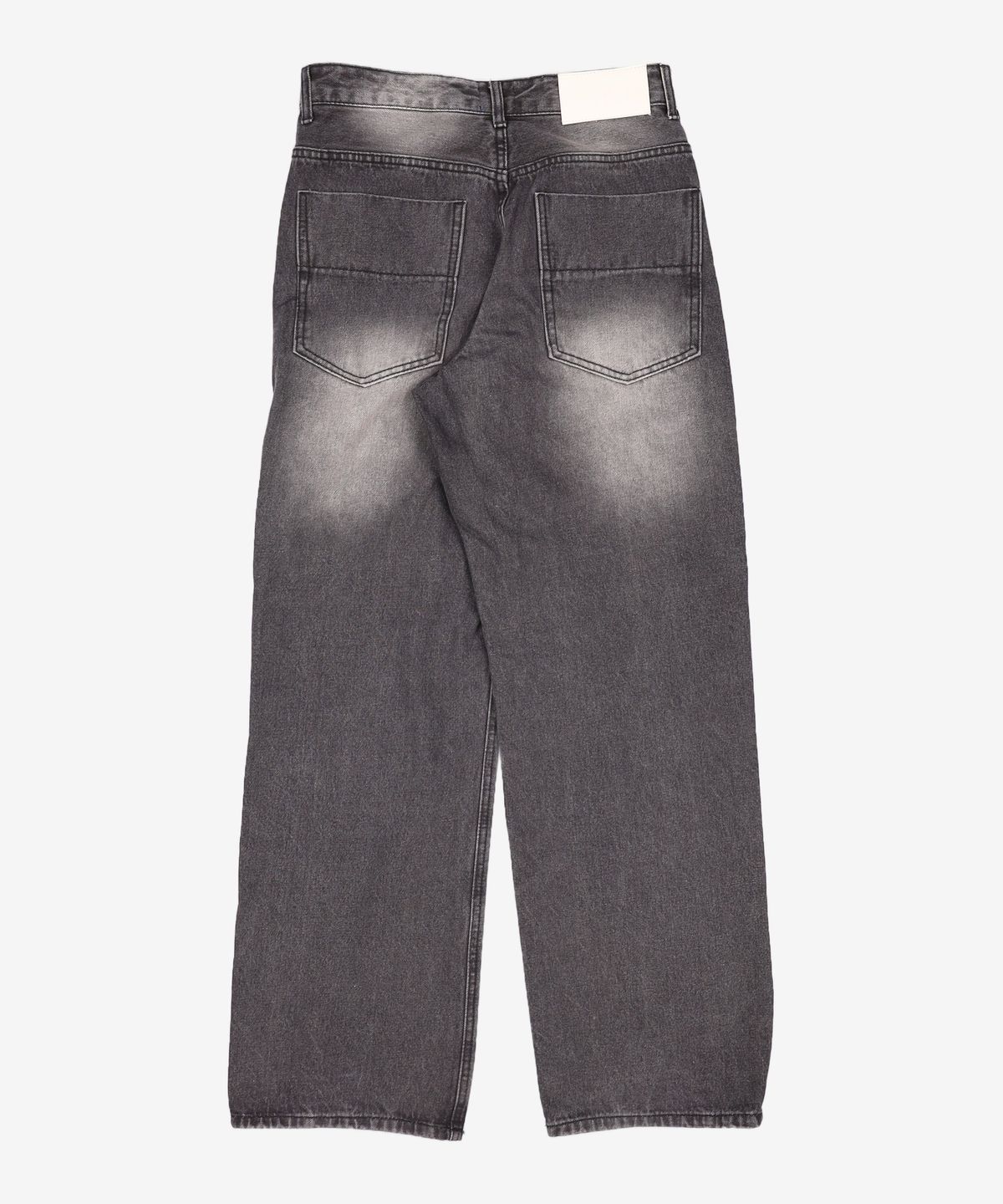데케트(DECET) Mid Rise Wide Jeans DCPT027BlackSide 28