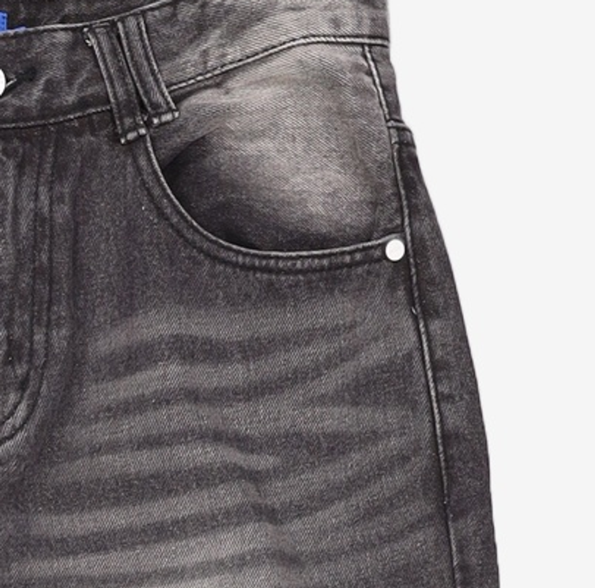 데케트(DECET) Mid Rise Wide Jeans DCPT027BlackSide 28