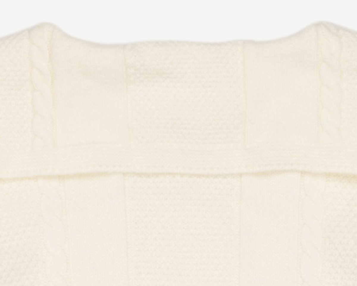 미쏘(MIXXO) 빅카라 조직 변형 루즈핏 스웨터 MIWKAB116T S