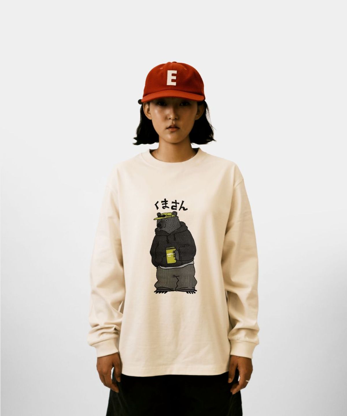 페셰(PESCE) 白(백) Heavy Cotton LS - Bear