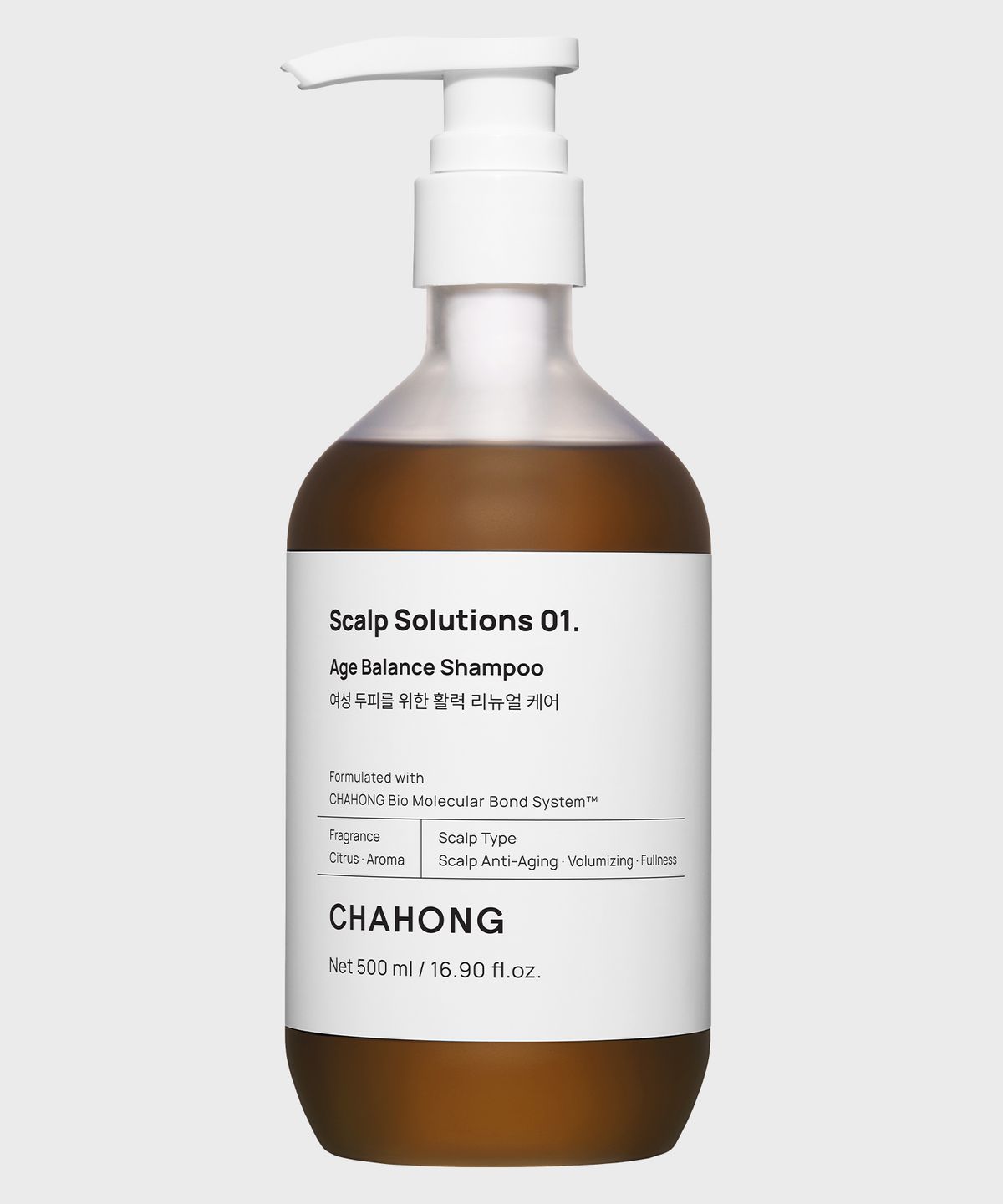 차홍(CHAHONG) (스캘프 포뮬러 7) 에이지 밸런스 샴푸 500 ml