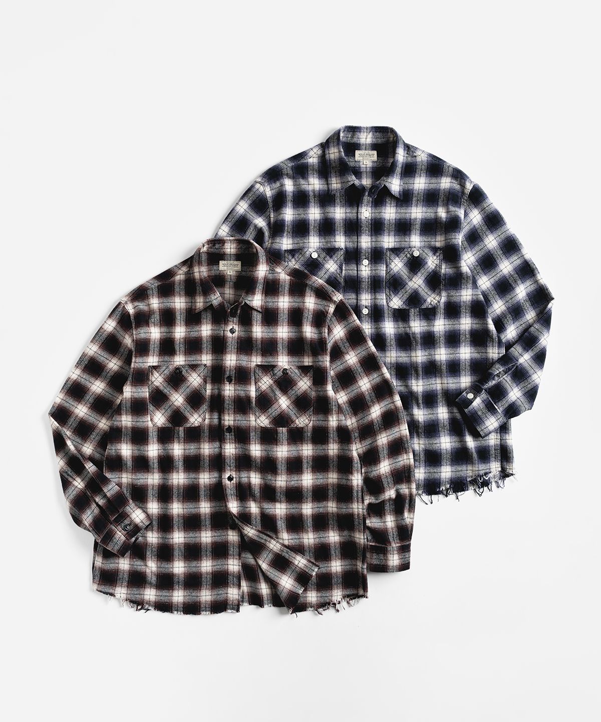 와일드 브릭스(WILD BRICKS) W26 WORK SHIRT (brown)