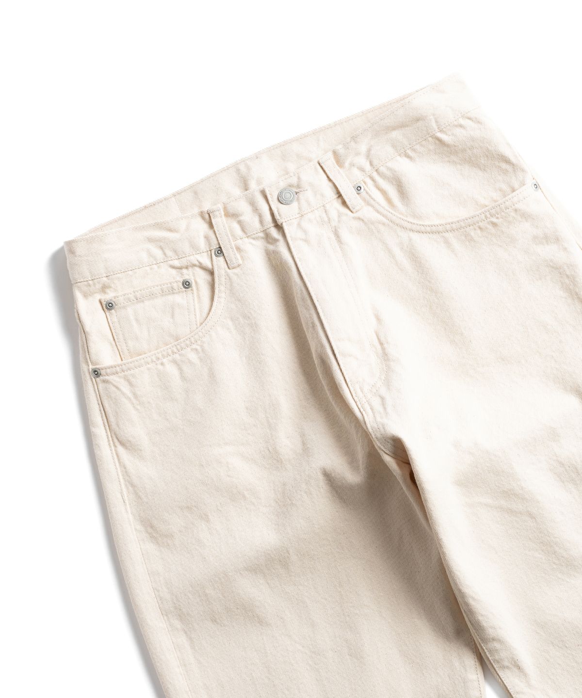 와일드 브릭스(WILD BRICKS) W26 FIVE-POCKET JEANS [LOT. 201EC] (ecru)