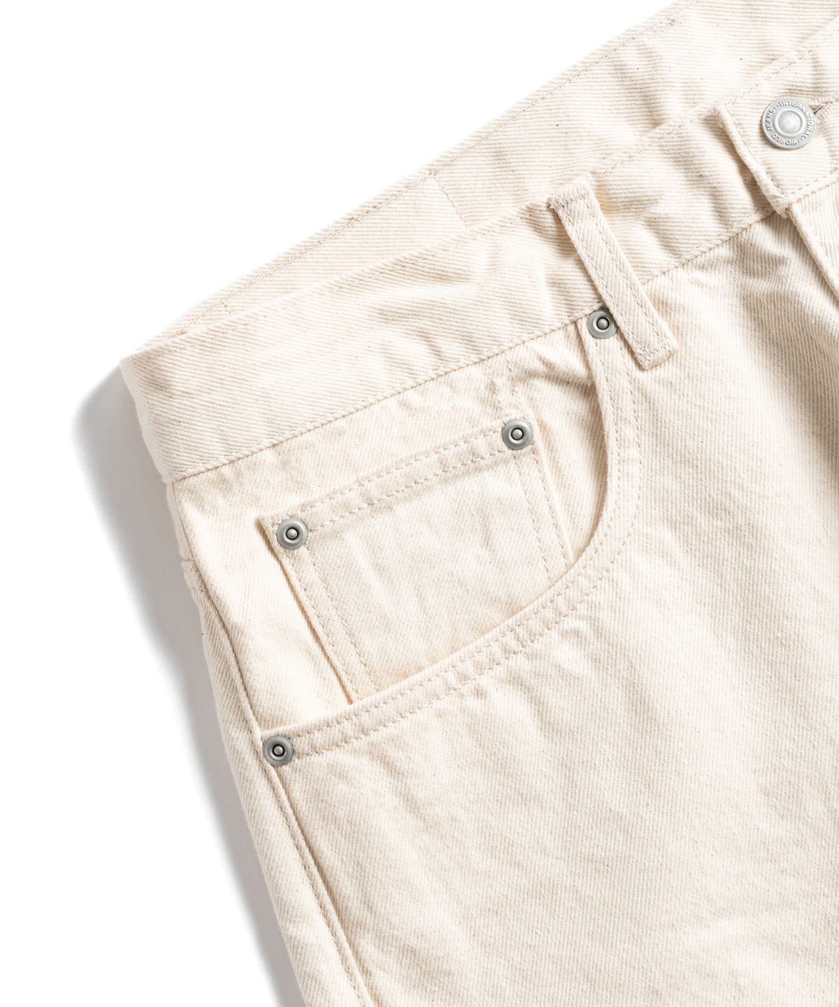 와일드 브릭스(WILD BRICKS) W26 FIVE-POCKET JEANS [LOT. 201EC] (ecru)