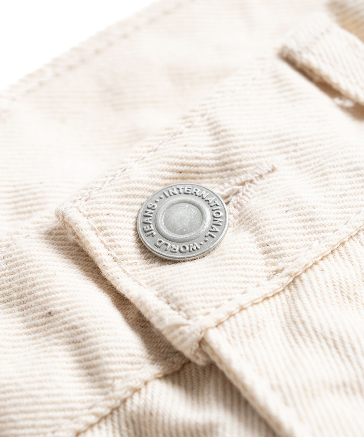 와일드 브릭스(WILD BRICKS) W26 FIVE-POCKET JEANS [LOT. 201EC] (ecru)